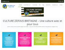 Tablet Screenshot of culture-zatous.com